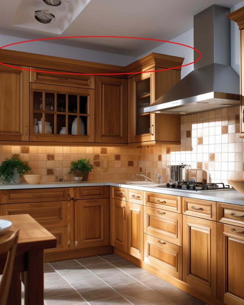 Most Folks Think The Tops Of Kitchen Cabinets Are Pointless Here S How   Most Folks Think The Tops Of Kitchen Cabinets Are Pointless. Heres How To Properly Use Them 